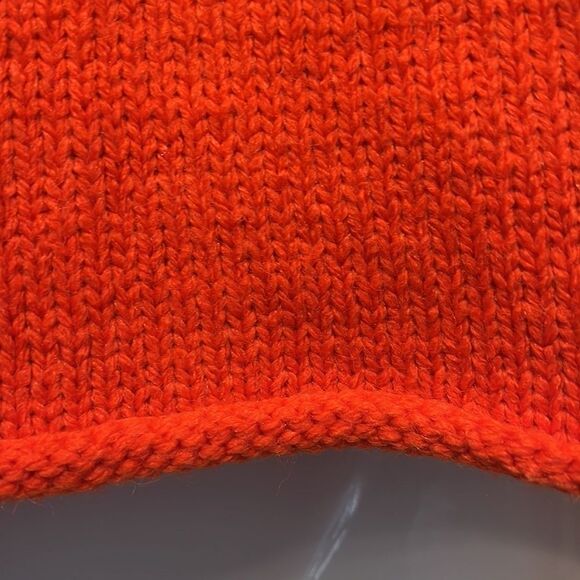 H&M Orange Knit Sleeveless Top Size M - Picture 8 of 10